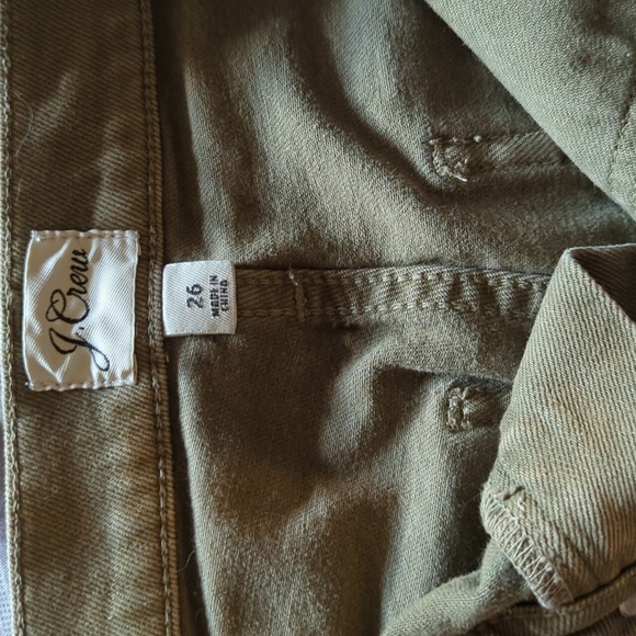 JCrew Straight Crop Pants - Picture 2 of 5